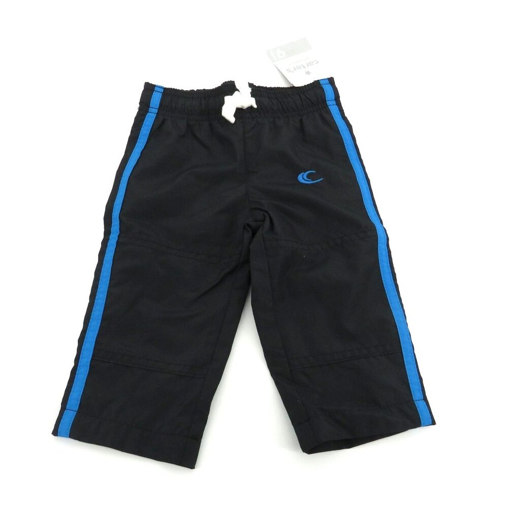 Carter's Baby Boys Athletic Black Pants 9M NWT $22
